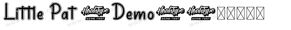 Little Pat (Demo)字体转换